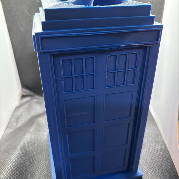 Blue Police Box Dice Tower