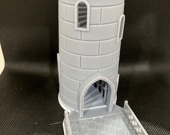 Castle Turret Dice Tower