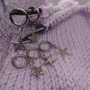 Starfish Stitch Markers