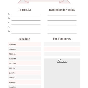 9-in-1 Printable Planner Bundle - Etsy