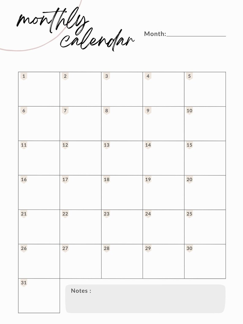 9-in-1 Printable Planner Bundle - Etsy