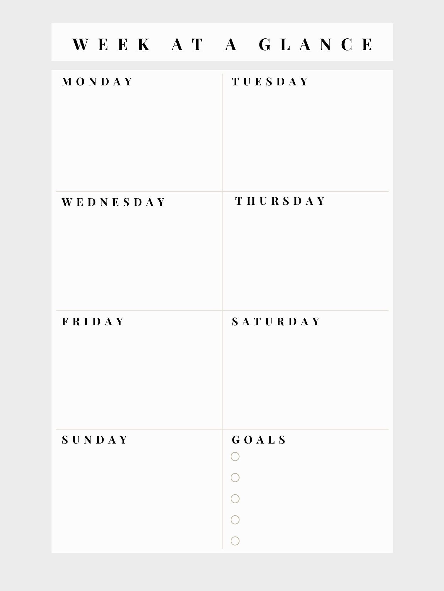 9-in-1 Printable Planner Bundle - Etsy