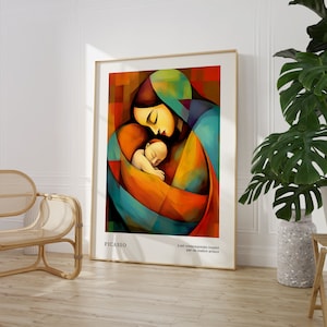 Picasso mother child - Etsy 日本