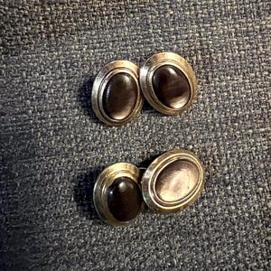 Vintage cufflinks, rolled gold