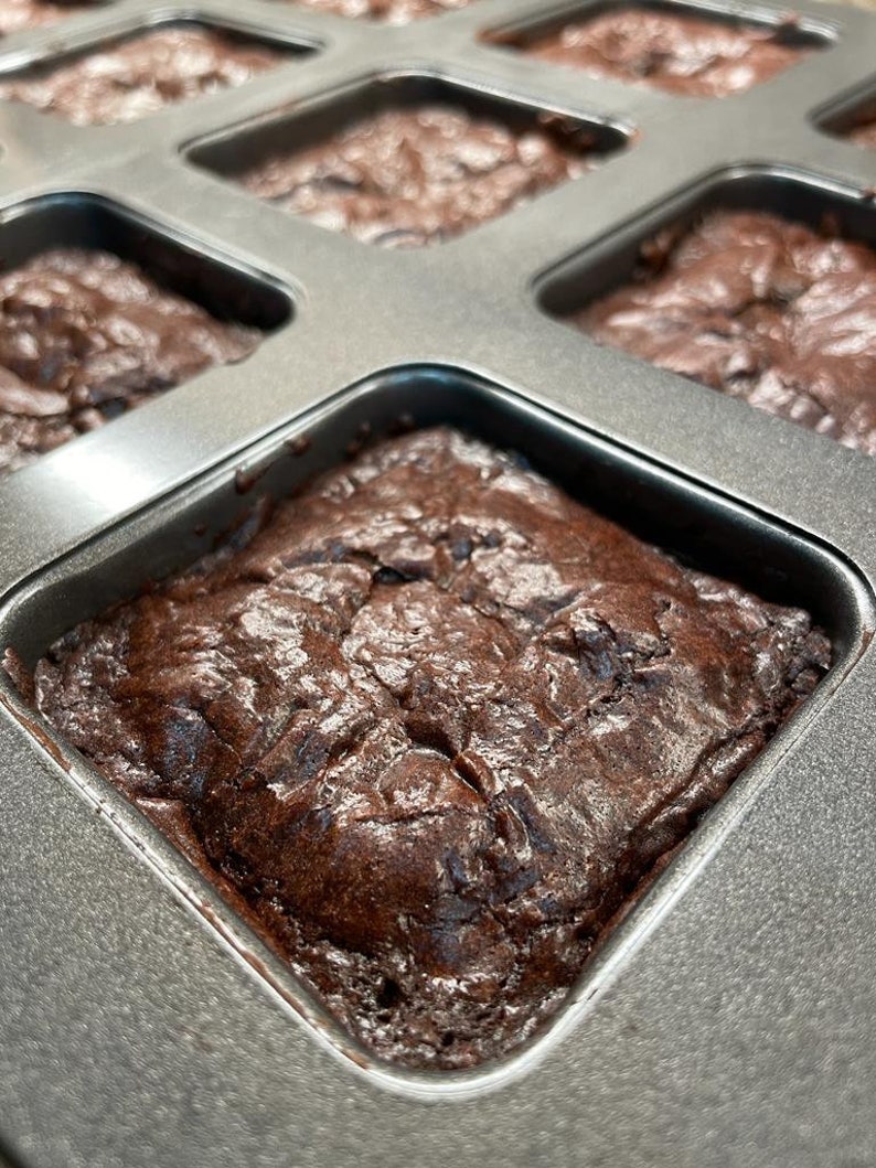 Homemade Fudgy Brownies sell by the HALF Dozen 6 Etsy