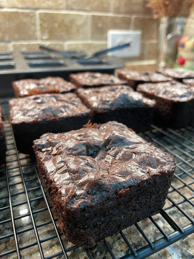 Homemade Fudgy Brownies sell by the HALF Dozen 6 Etsy