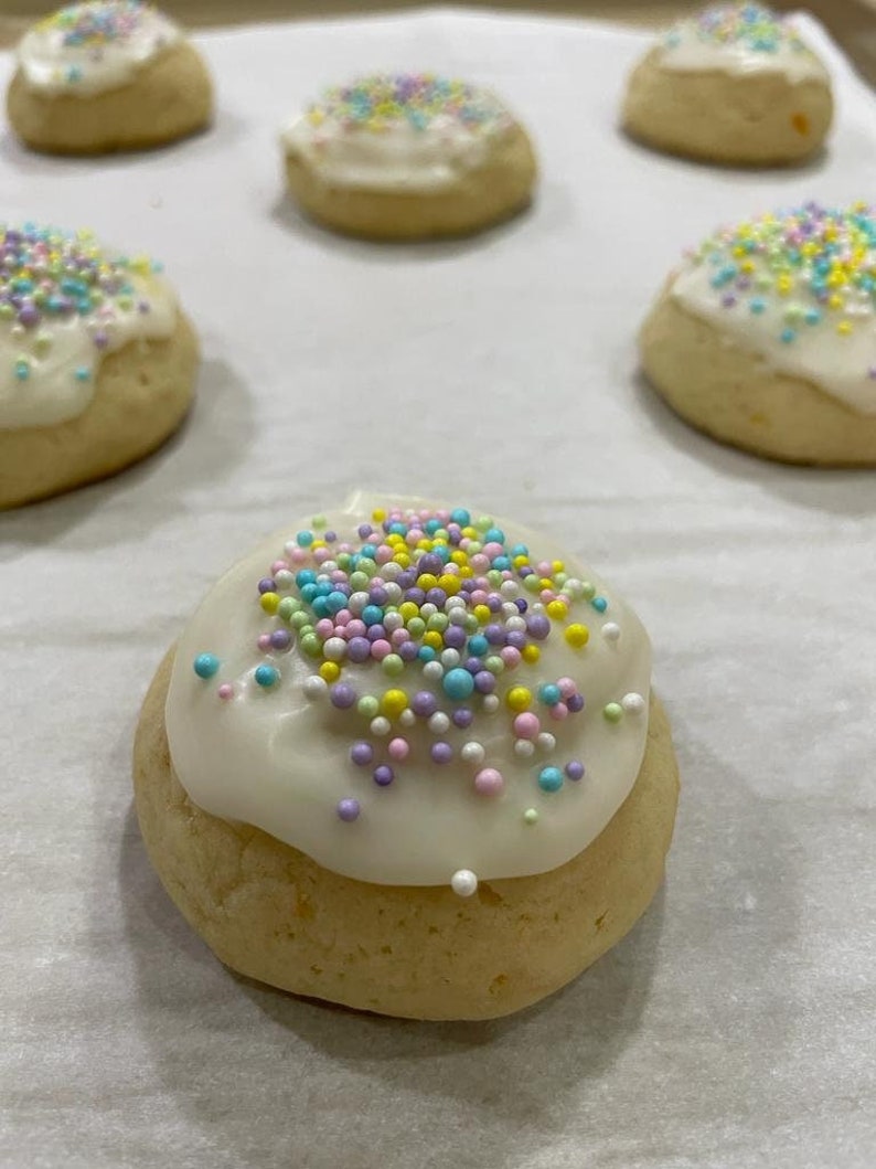 Italian Easter Ricotta Cookies - 2 (TWO) DOZEN - Available in Spring ...
