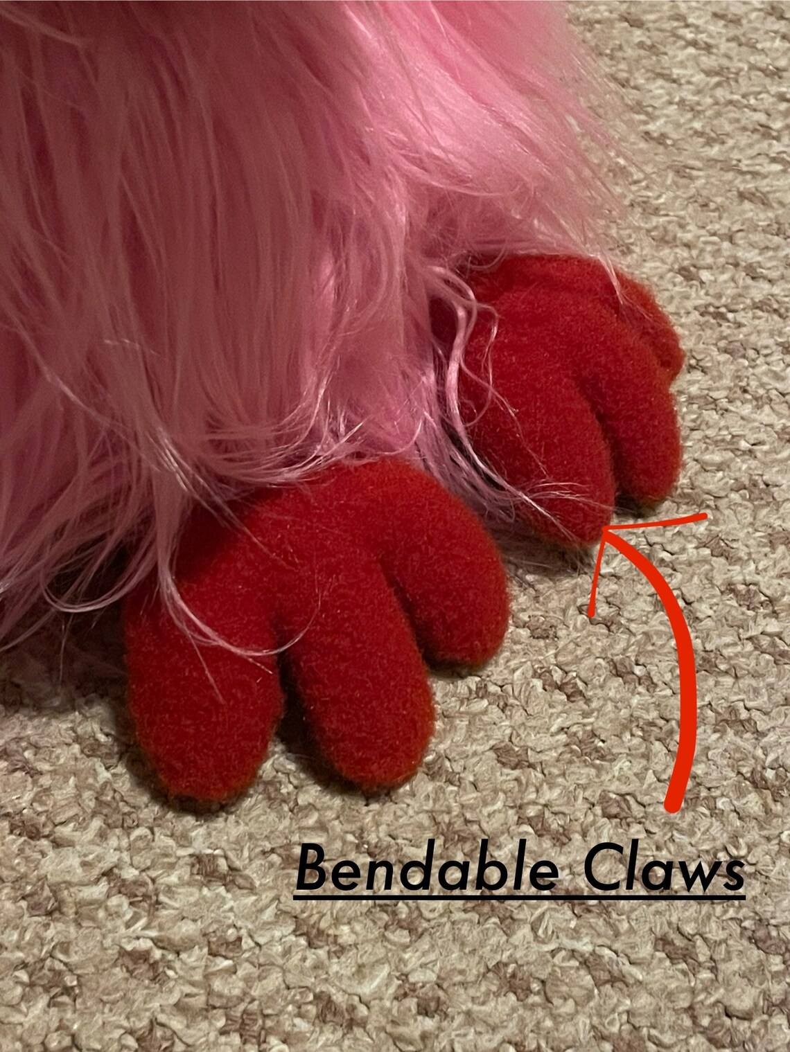 Ventriloquiststyle Professional Practice Puppet Baby Pink Bird Etsy