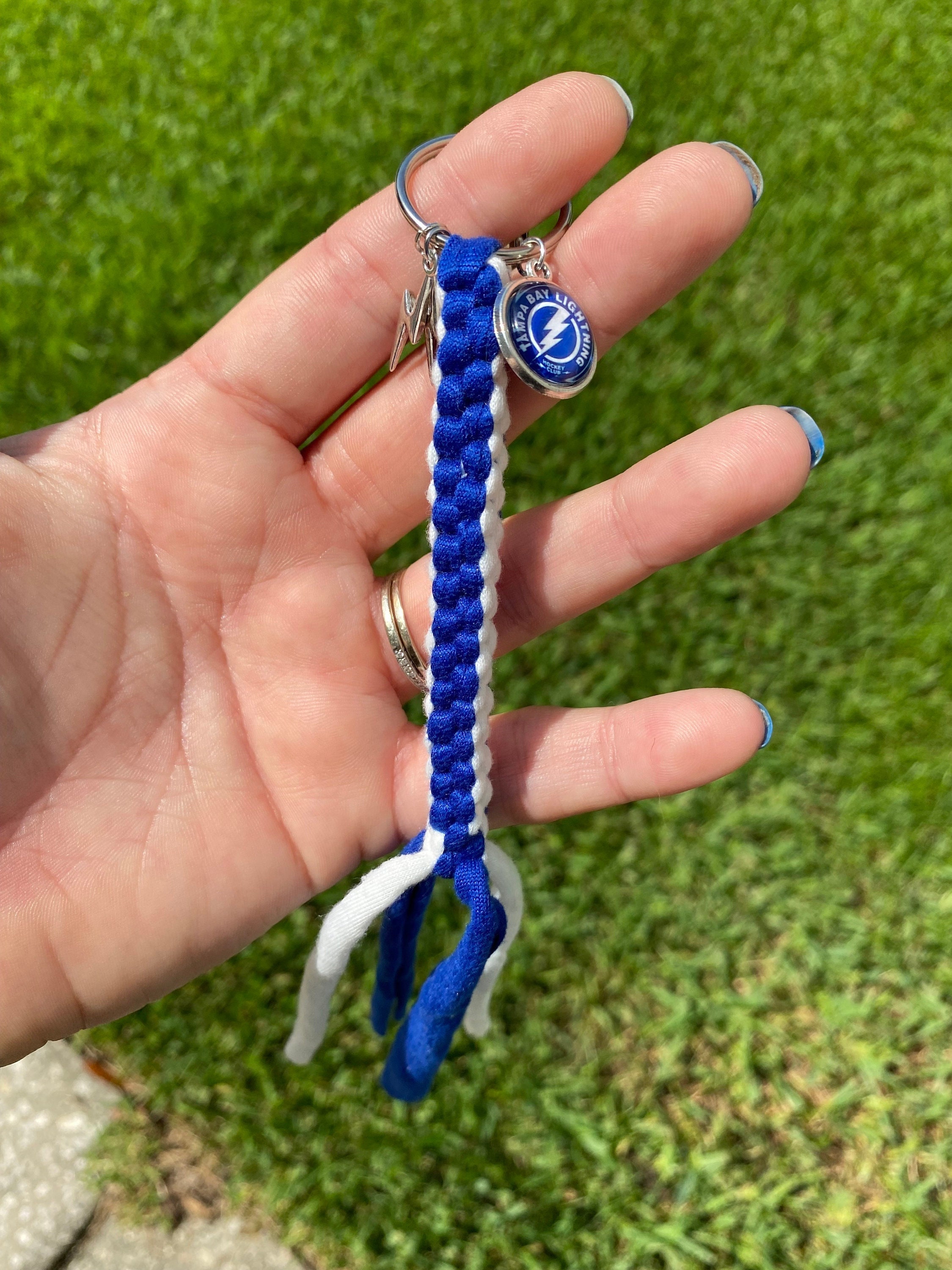 Tampa Bay Lightning Keychain Etsy