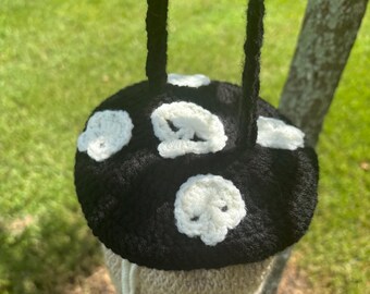 Mushroom Skull purse