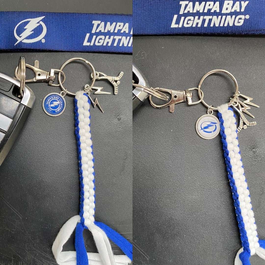 Tampa Bay Lightning Keychain Etsy