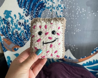 Crochet scented toaster pastry