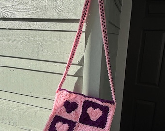 Valentines heart bags
