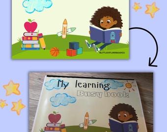 Raccoglitore per l'apprendimento precoce: 25 pagine di libri utili per la scuola materna, l'istruzione parentale e l'autismo
