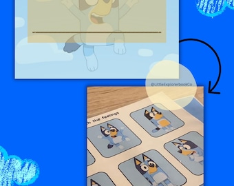Blue Busy Book – 25 pagine di attività stampabili per bambini piccoli e in età prescolare