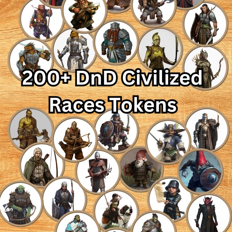 Dnd Tokens - Etsy