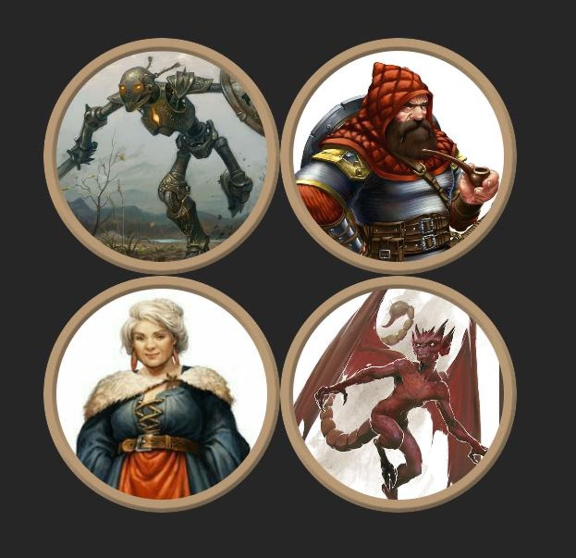 Dnd Creature Tokens: 500+ Printable Monster & NPC Tokens (roll20) - Etsy