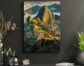 Machu Picchu Wall Art – Peru Andes Ancient Ruins Photography (Digital Download)