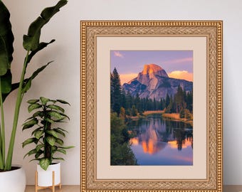 Yosemite Wall Art – Half Dome National Park Landscape Photography (Digital Download)
