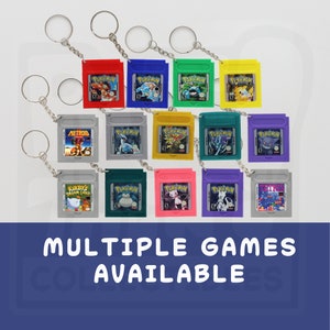 Keychain - GameBoy Keychain Cartridge (Multiple Styles)