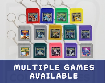 Keychain - GameBoy Keychain Cartridge (Multiple Styles)