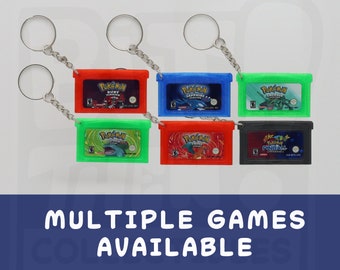 Keychain - GameBoy Advance Keychain Cartridge (Multiple Styles)
