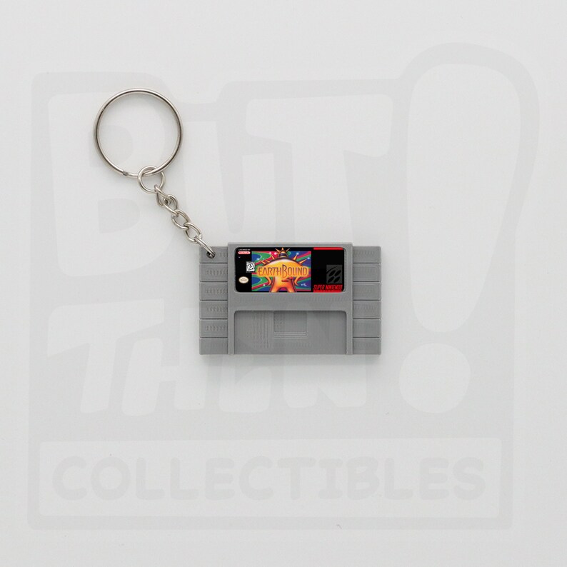 Keychain - SNES - Super Nintendo Entertainment System Cartridge ...