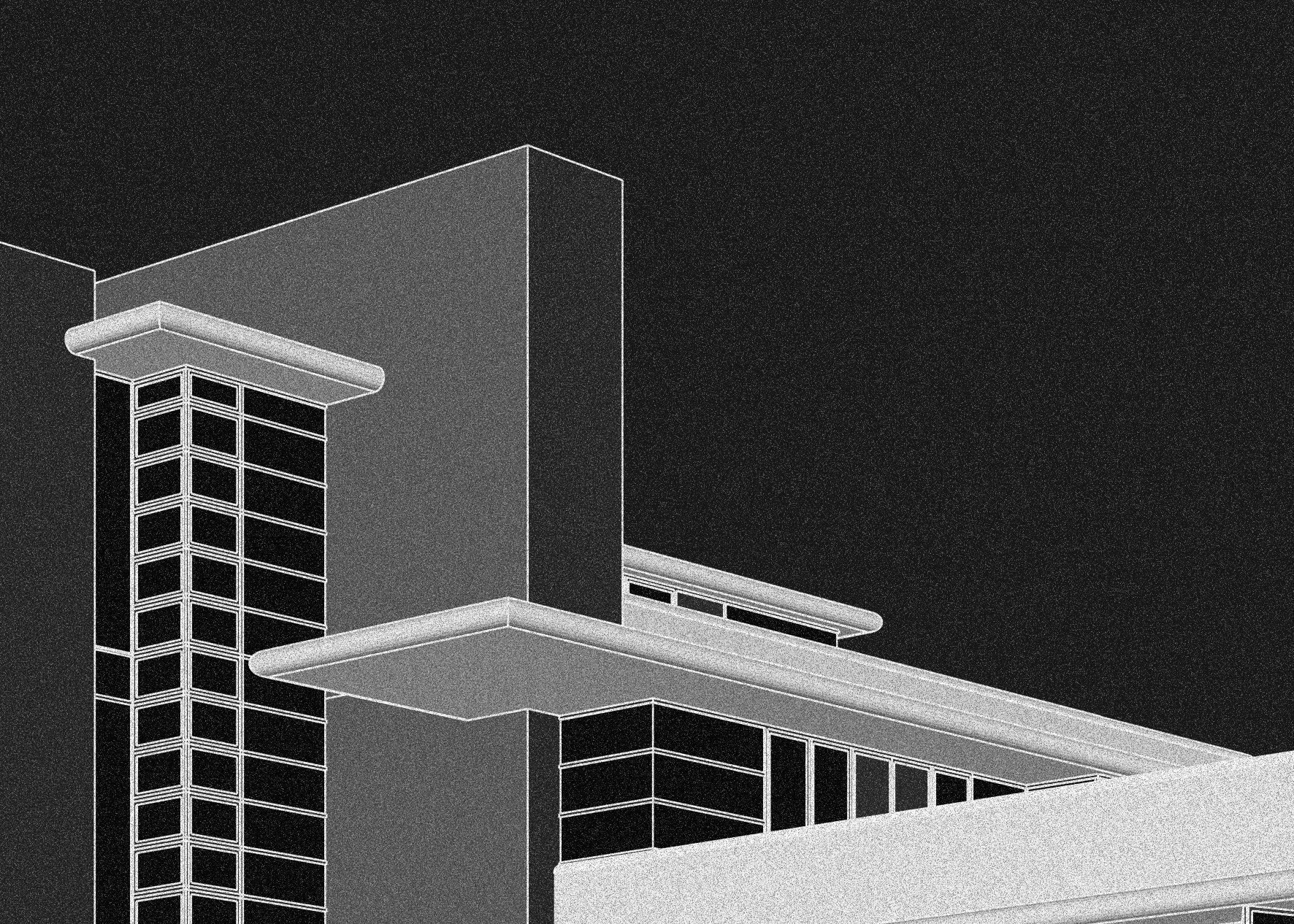 Architecture Print Fallingwater House Frank Lloyd Wright Architecture ...