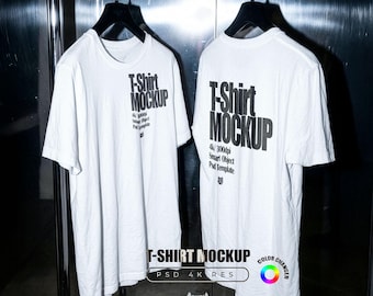 tshirt mockup, oversized mockup, tee mock up, streetwear mockup, t-shirt template, e-commerce, front and back mockups, PSD Smart Object