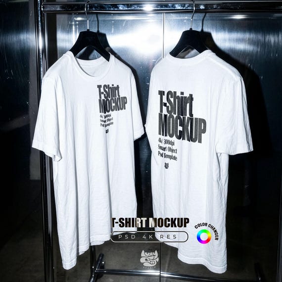 tshirt mockup, oversized mockup, tee mock up, streetwear mockup, t-shirt template, e-commerce, front and back mockups, PSD Smart Object