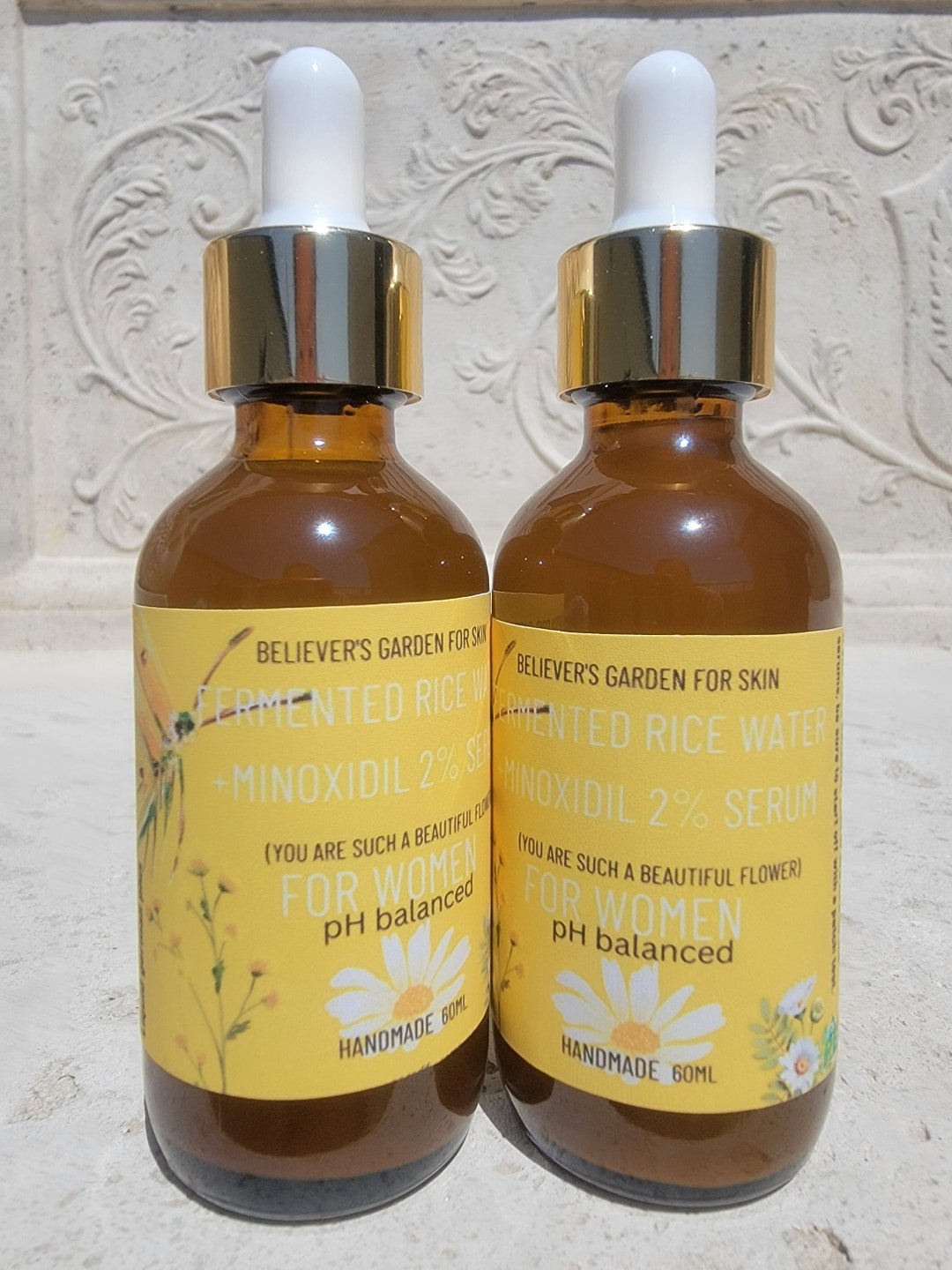 Fermented Rice Water minoxidil 2rosemary Serum for Women Ph Etsy