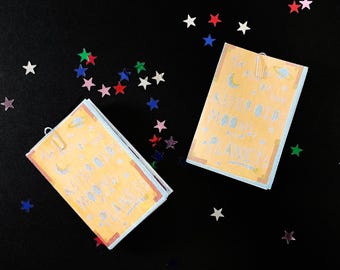 To All of the Asteroids, Moons, and Planets Mini-Zine - PHYSICAL COPY