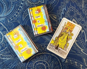 The Queen of Wands Illustrated Mini-Zine