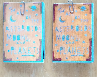 To All of the Asteroids, Moons, and Planets Illustrated Mini-Zine