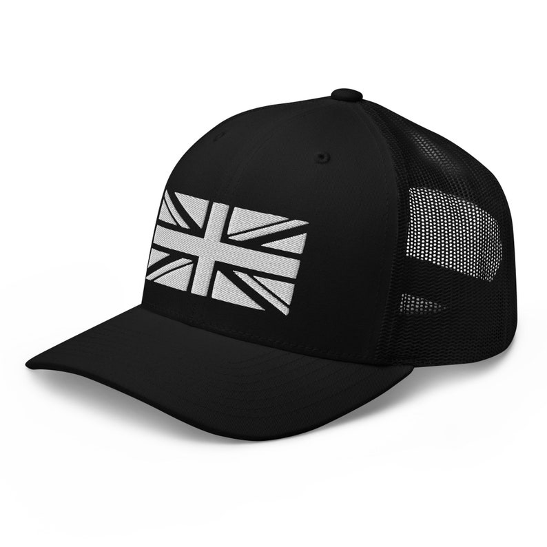 Union Jack Summer British Flag Hat, Outdoor Snapback Dad Mom Hat, Hip Hop Men Women Baseball Caps Trucker Cap, UK Trucker Hat Sun Hats