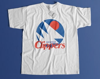San diego clippers t shirt Clearance