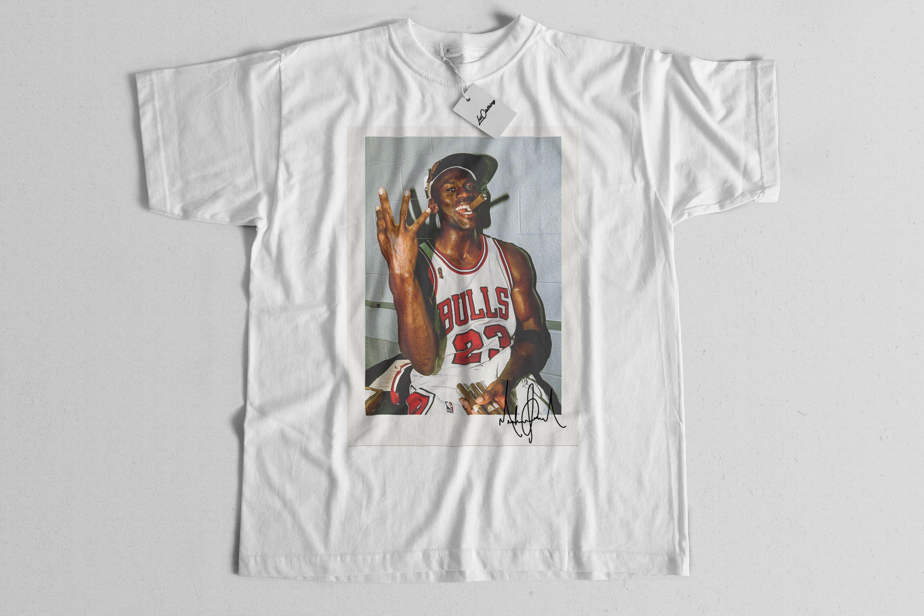 Get It Now Michael Jordan Champion Cigar T-Shirt 