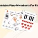 Piano Worksheets, Music Worksheets, Piano, Printable Music Worksheets ...