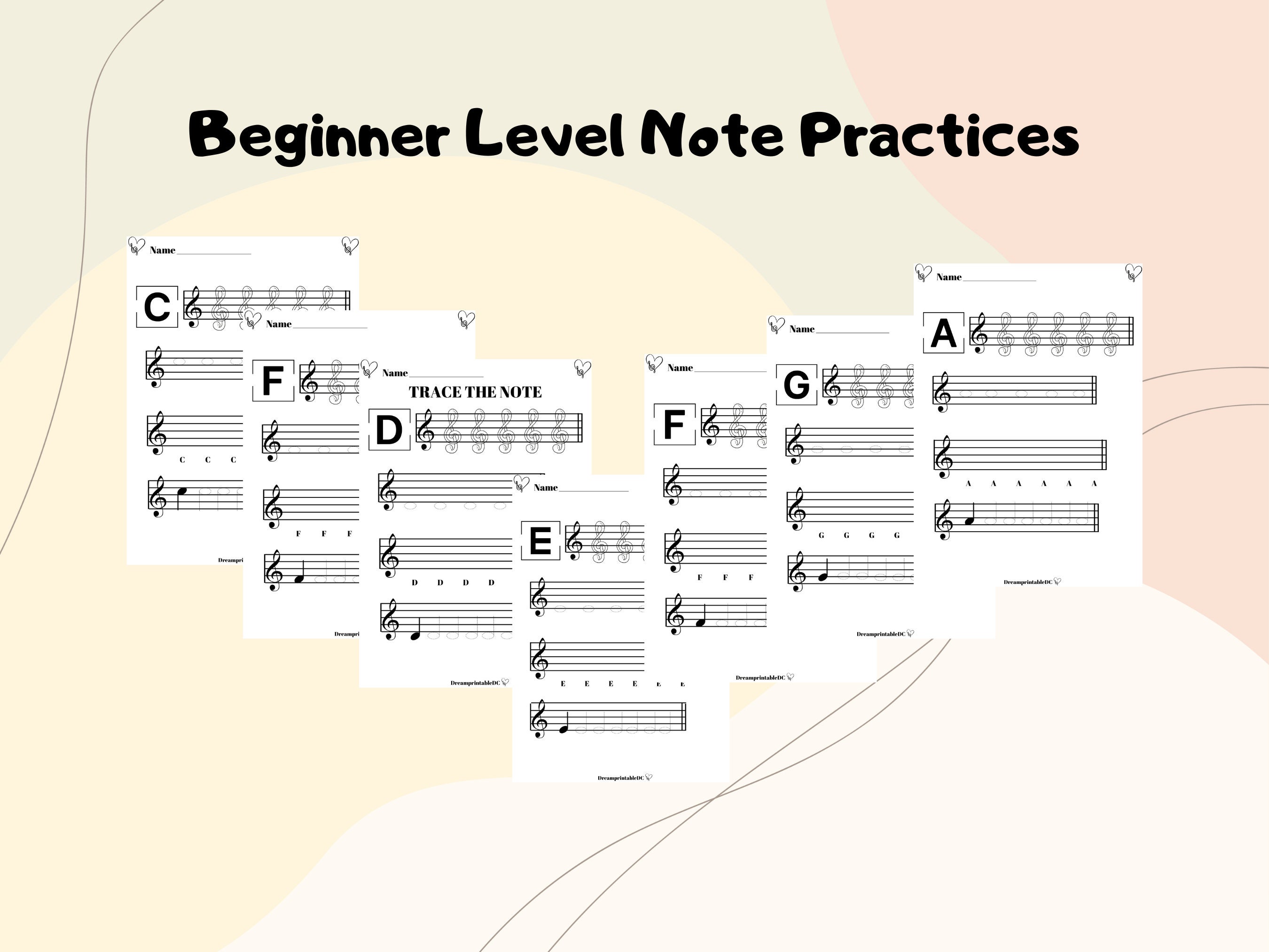 Music Worksheets, Printable Worksheet, Music Education, Music Theory