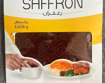 saffron:pure Persian saffron 4.6 grams