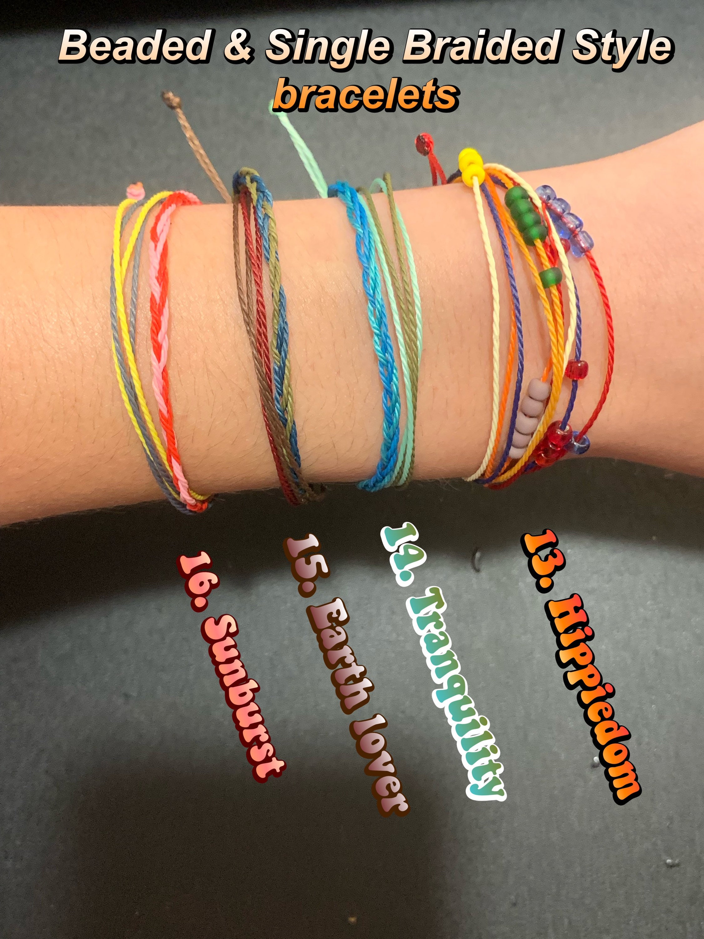 Waterproof Wax Thread Bracelet Set For Women Handwoven Rope Independence  Day Five Point Star Pentagram Beach Friendship Bracelets Best Friends  Jewelry Wholesale From Woodenarts, $3.27