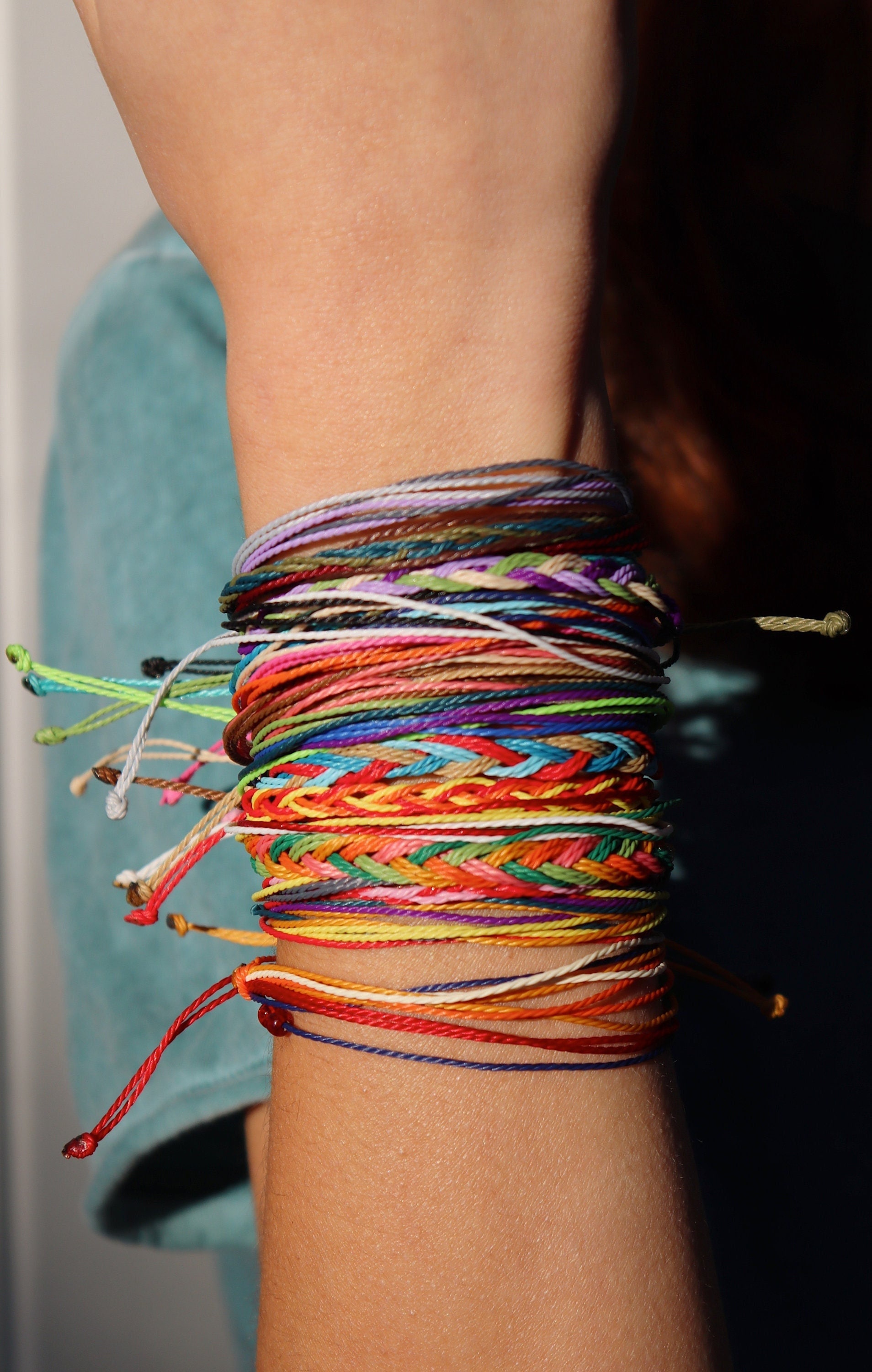 Poly String Kit/ Ozean Pura Vida Style Bracelet / Makes over 20 string  bracelets