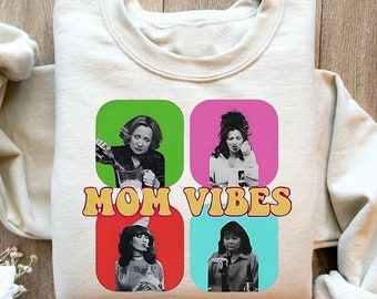 90’s Mom Vibes Retro Funny Mom Shirt, Retro Funny Mom Shirt, Mom Life Shirt, Trendy Funny Graphic Tee, Mother's Day Gift, Cool Mom Gifts