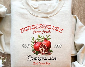 90s Persephone's Pomegranates Vintage Bookish Shirt, Retro Funny Bookish Shirt, Light Academia ,Greek Goddess ,Greek Mythology Graphic Tee