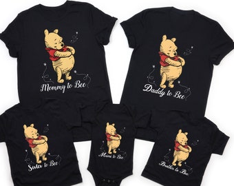 Mommy To Bee Sweatshirt, Mommy To Bee, Pregnancy Reveal Shirt, Pooh Mommy Shirt, Cute Mom Shirt, Gift for Mom, New Mom Gift,Baby Shower Gift