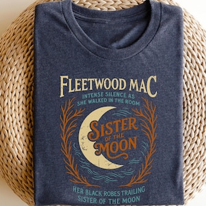 Retro Funny Fleetwood Mac Rock Band Music Lover Band Stevie Nicks Music Graphic TShirt for Women