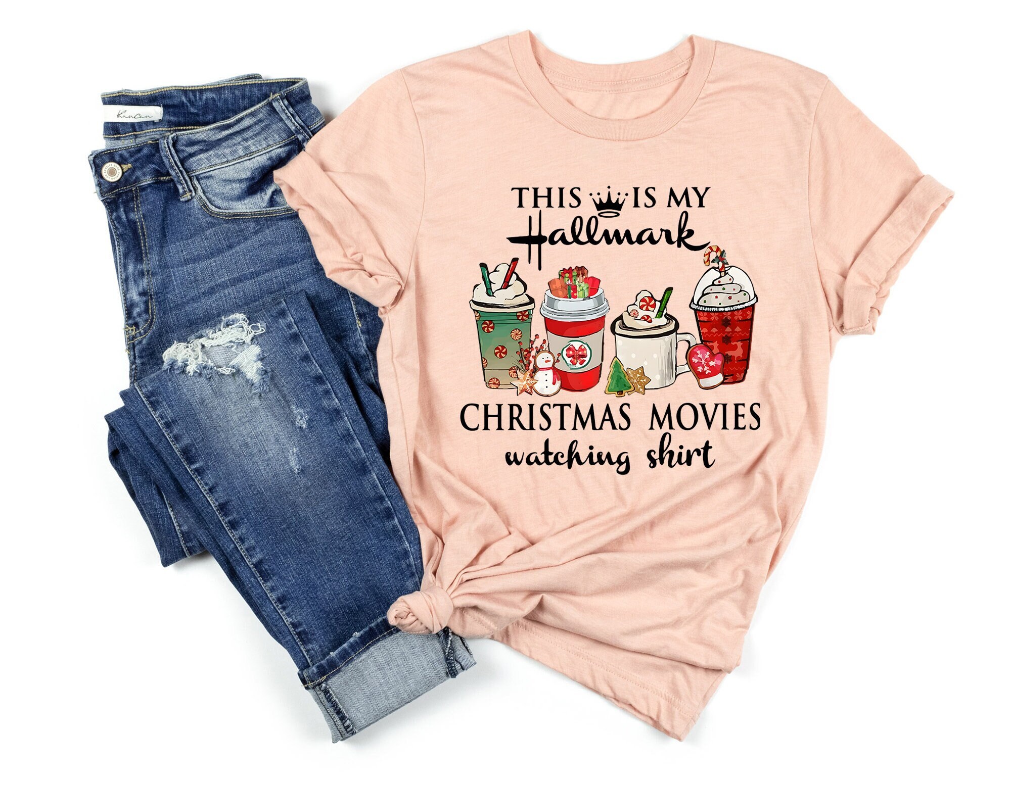 Hallmark christmas deals movie watching hoodie