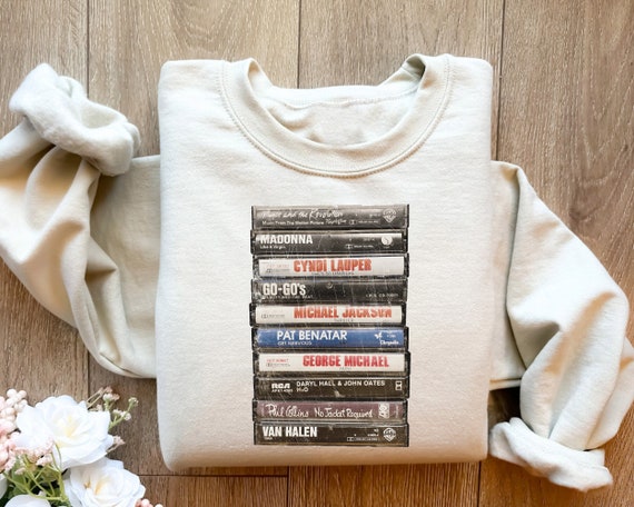 90's Retro Rock Cassette Tapes Graphic Tee,Classic Music Band Shirt,Old School Band T-shirt,Retro Music Shirt,Rock Band Tee,Music Festival