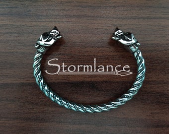 Viking Bear armband, Bear arm ring, Viking eed ring, Berserker armring, Viking sieraden, Scandinavische eed ring, roestvrij staal