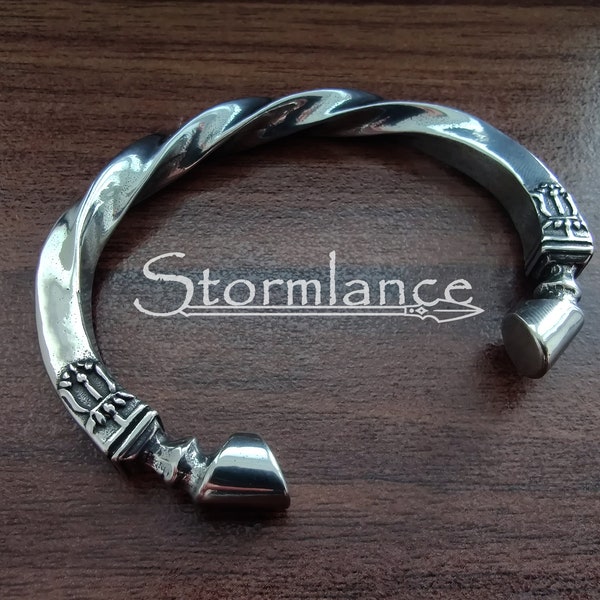 Sleipnir Bracelet, Viking Oath Ring, Odin's Sleipnir Armring, Warhorse Bracelet, Viking Jewelry, Scandinavian Arm Ring, Horse Bracelet Hoof